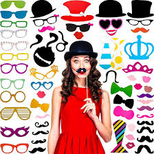 Photo Booth with Fun Props for Events & Parties