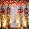Premium Party Stage Setup & Designer Backdrop