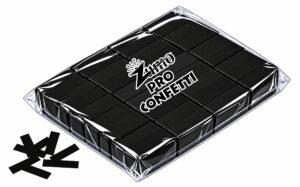 Black Pro Confetti