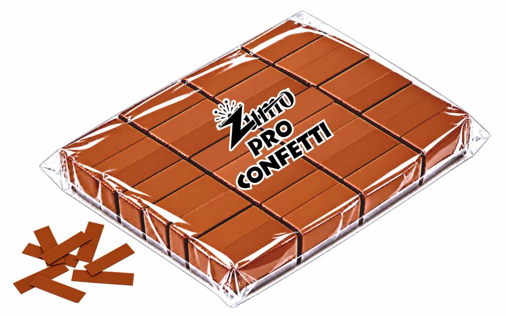 Brown Pro Confetti