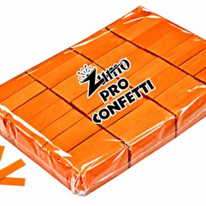 Orange Pro Confetti