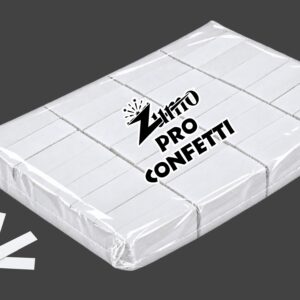 White Pro Confetti