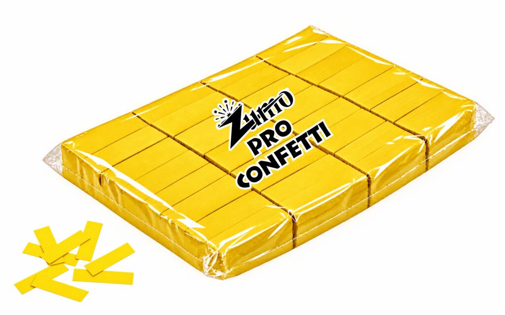 Yellow Pro Confetti