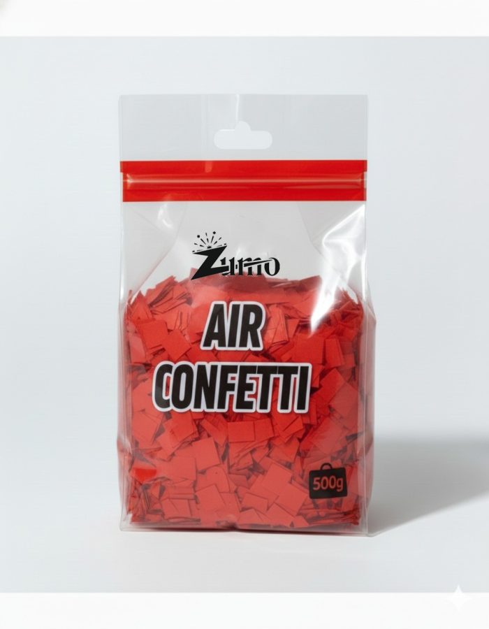 Red Air Confetti