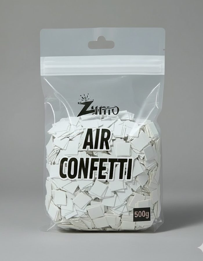 White Air Confetti