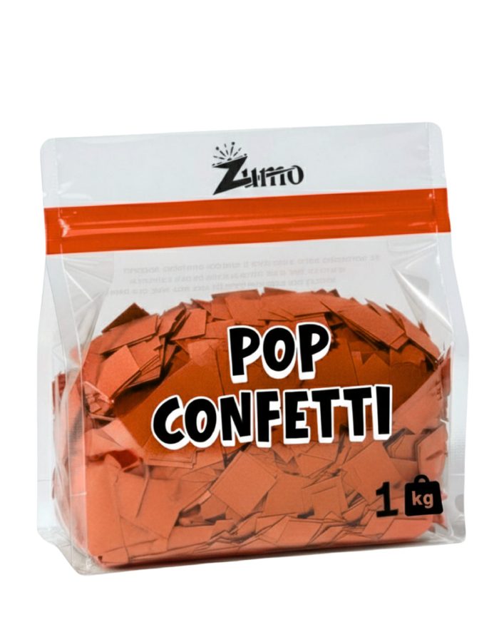 Orange Pop Confetti