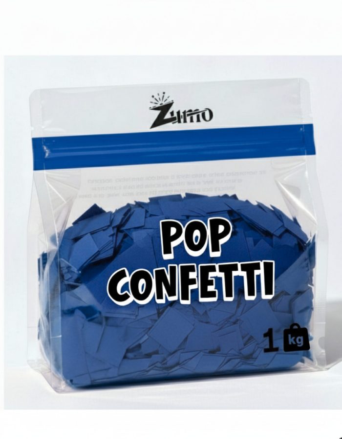 Blue Pop Confetti