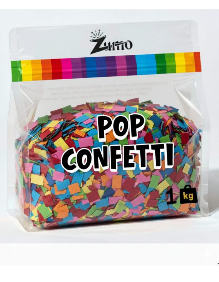 Multicolor Pop Confetti