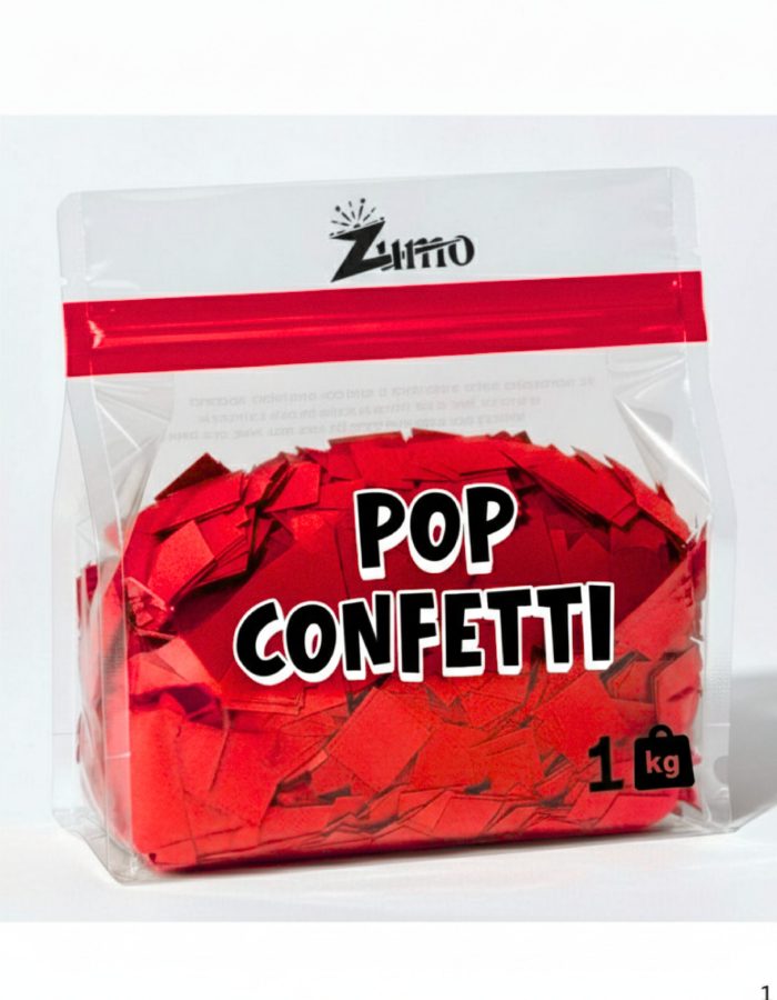 Red Pop Confetti