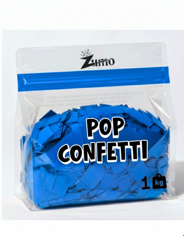 Sky Blue Pop Confetti
